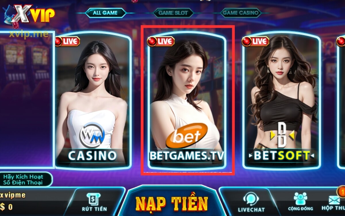 Đánh giá tổng quan về sảnh Betgame